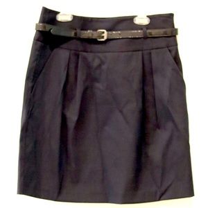 Theory black belted pockets mini skirt. Size 6. Classic office work